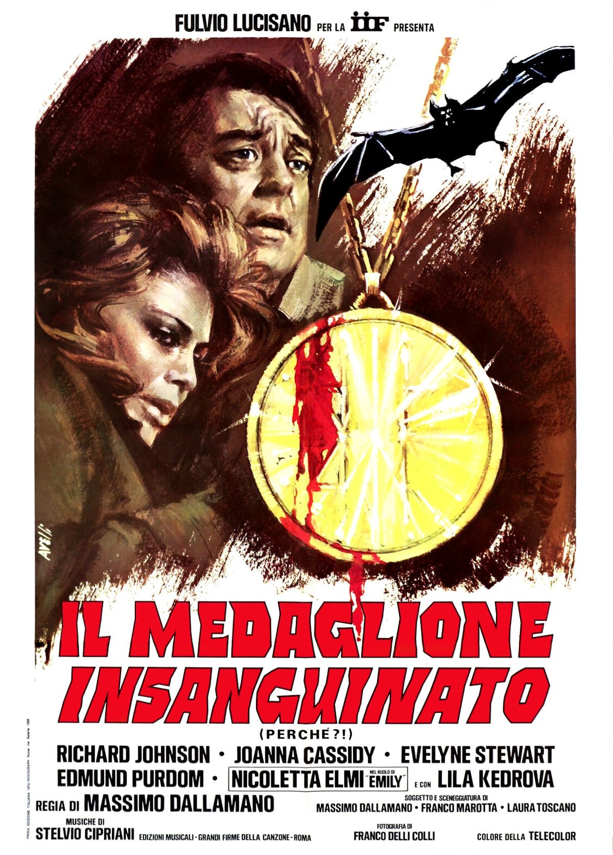 Locandina di Il medaglione insanguinato (Perche?!)
