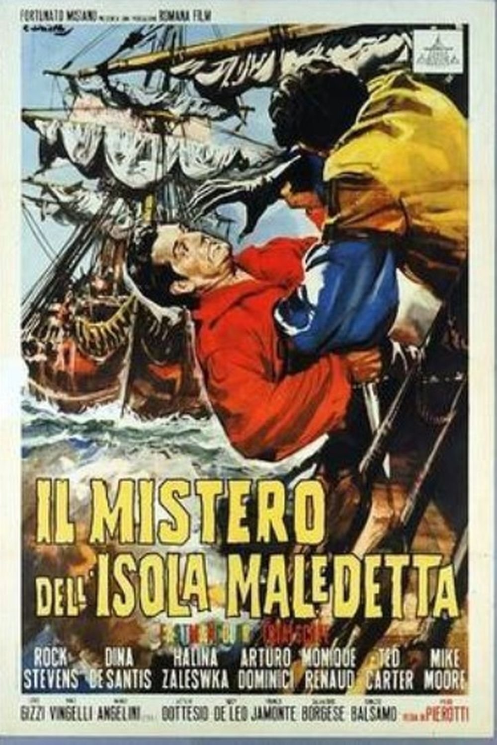 Locandina di Il mistero dell'isola maledetta