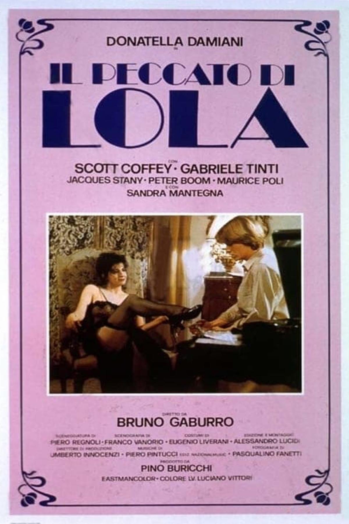 Locandina di Il peccato di Lola
