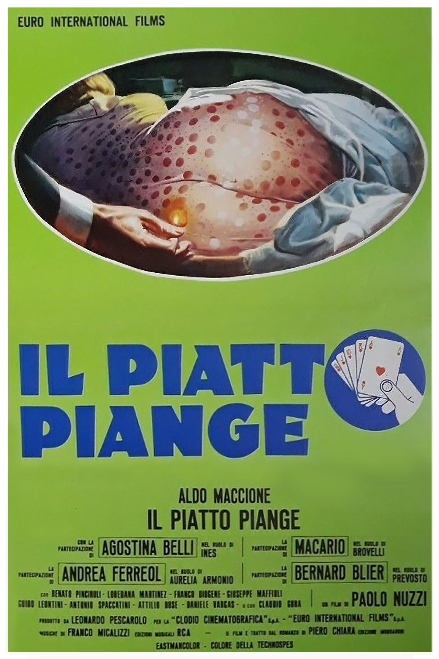Locandina di Il piatto piange