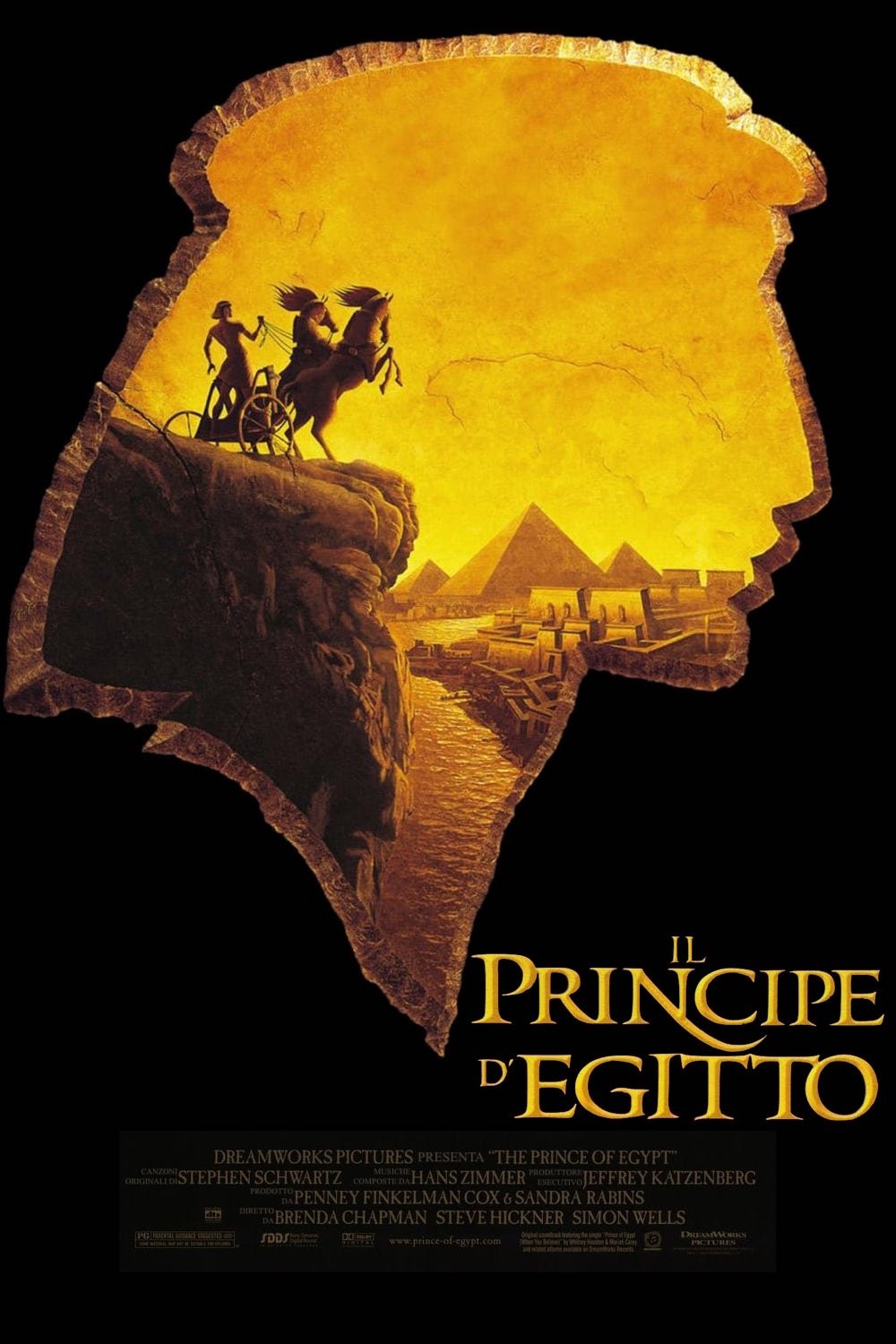 Locandina di Il principe d'Egitto
