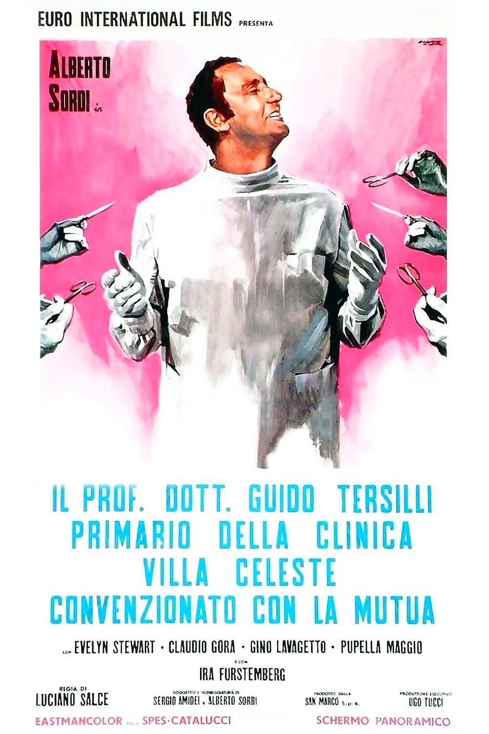 Locandina di Il Prof. Dott. Guido Tersilli primario della Clinica Villa Celeste convenzionata con la Mutua