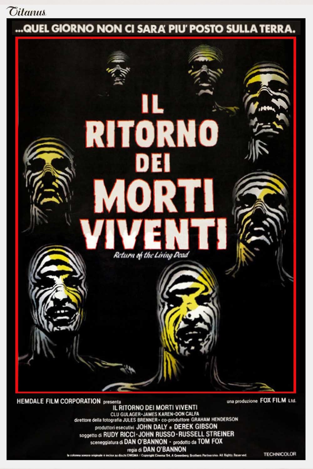 Locandina di Il ritorno dei morti viventi