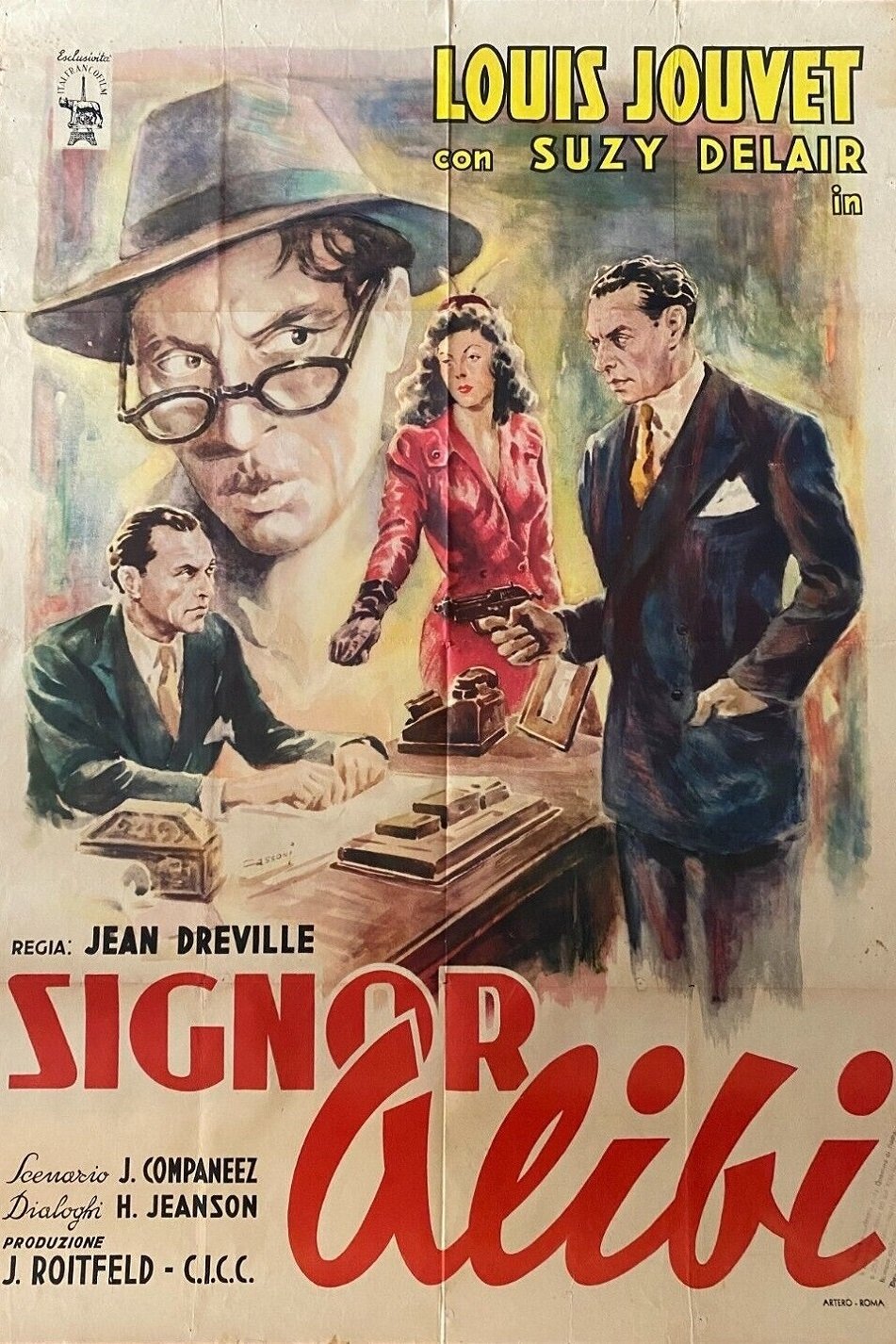 Locandina di Il signor alibi