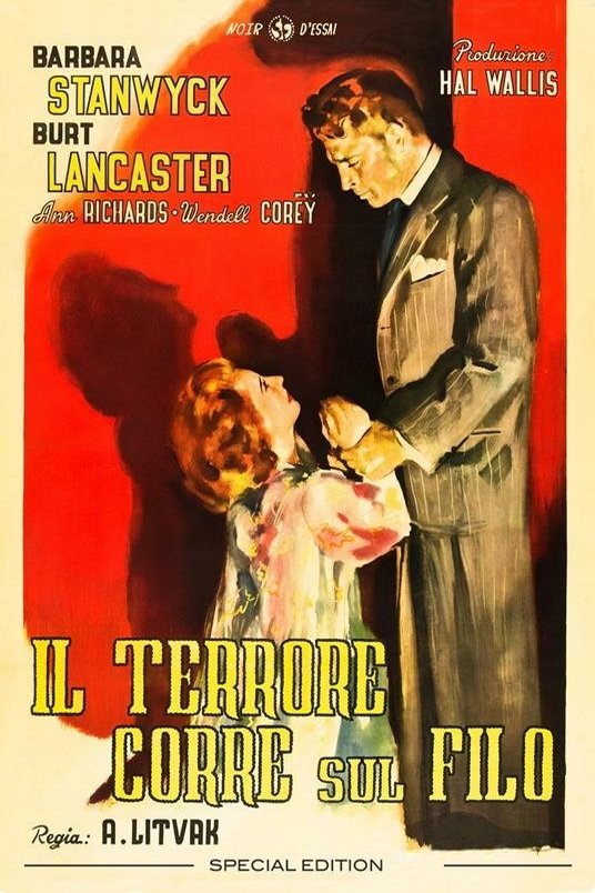 Locandina di Il terrore corre sul filo
