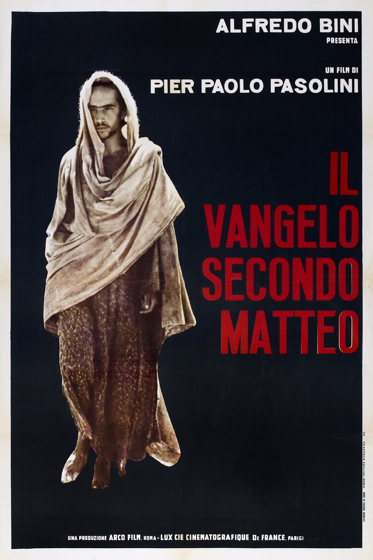 Locandina di Il vangelo secondo Matteo