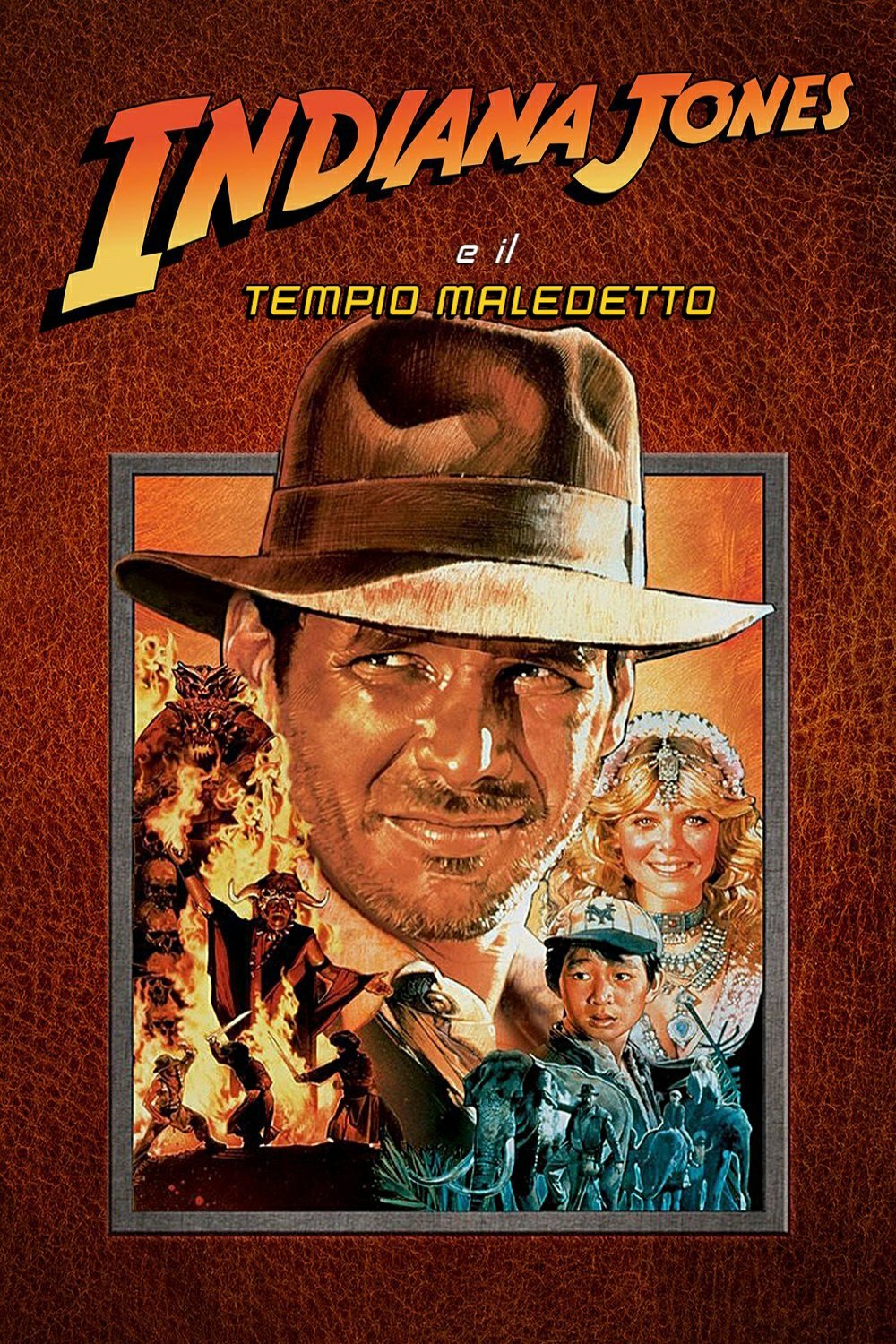 Locandina di Indiana Jones e il tempio maledetto