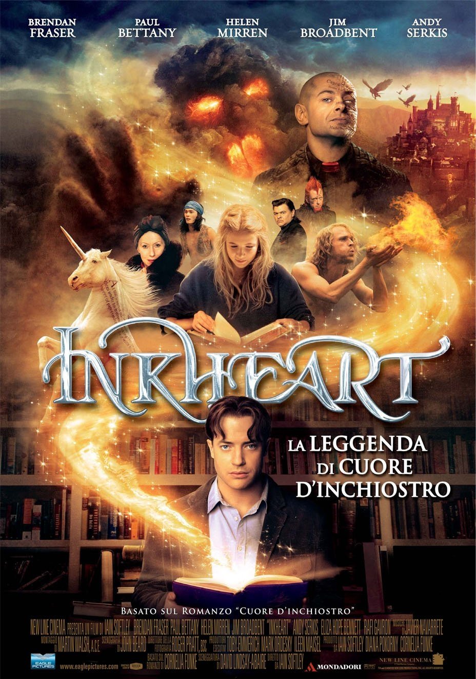 Locandina di Inkheart - La leggenda di cuore d'inchiostro