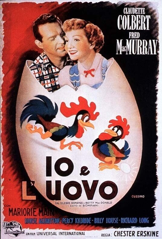 Locandina di Io e l'uovo