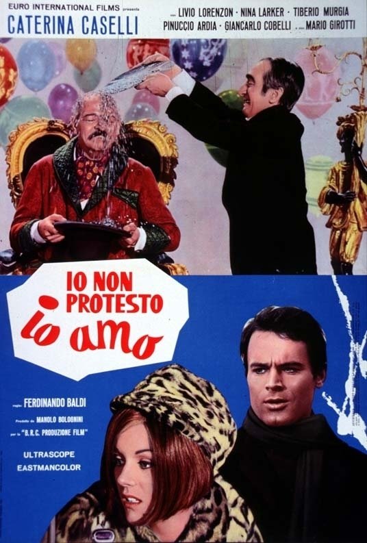 Locandina di Io non protesto, io amo