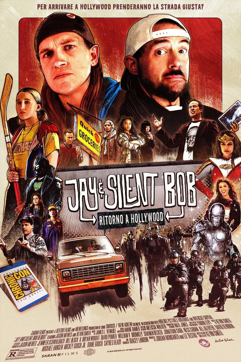 Locandina di Jay e Silent Bob - Ritorno a Hollywood