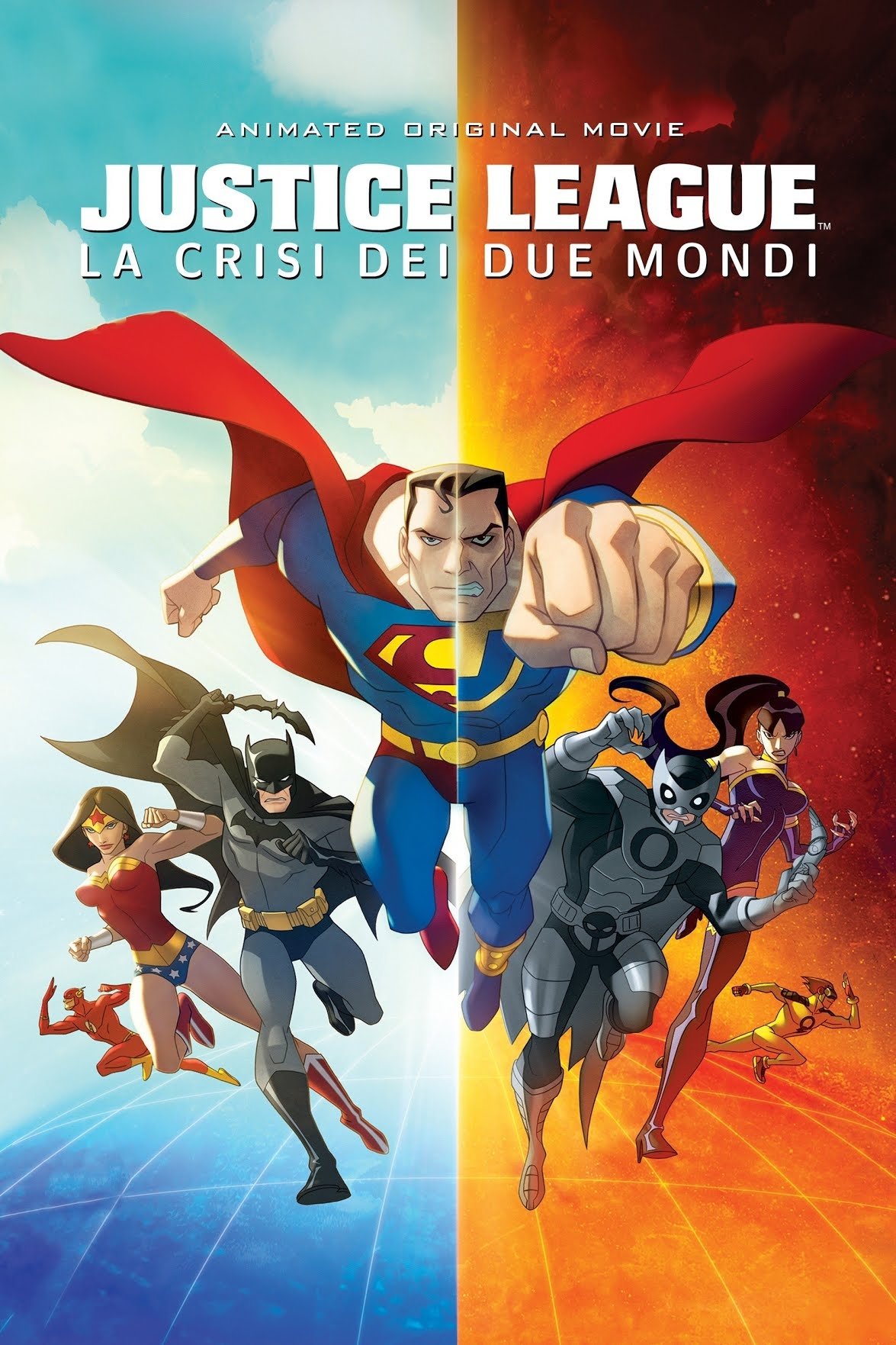 Locandina di Justice League: La crisi dei due mondi