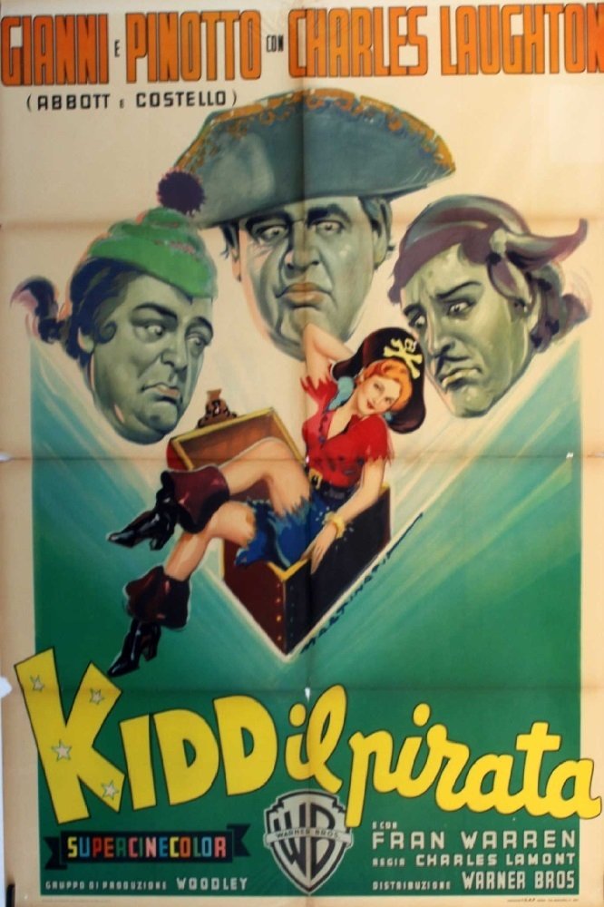 Locandina di Kidd il pirata