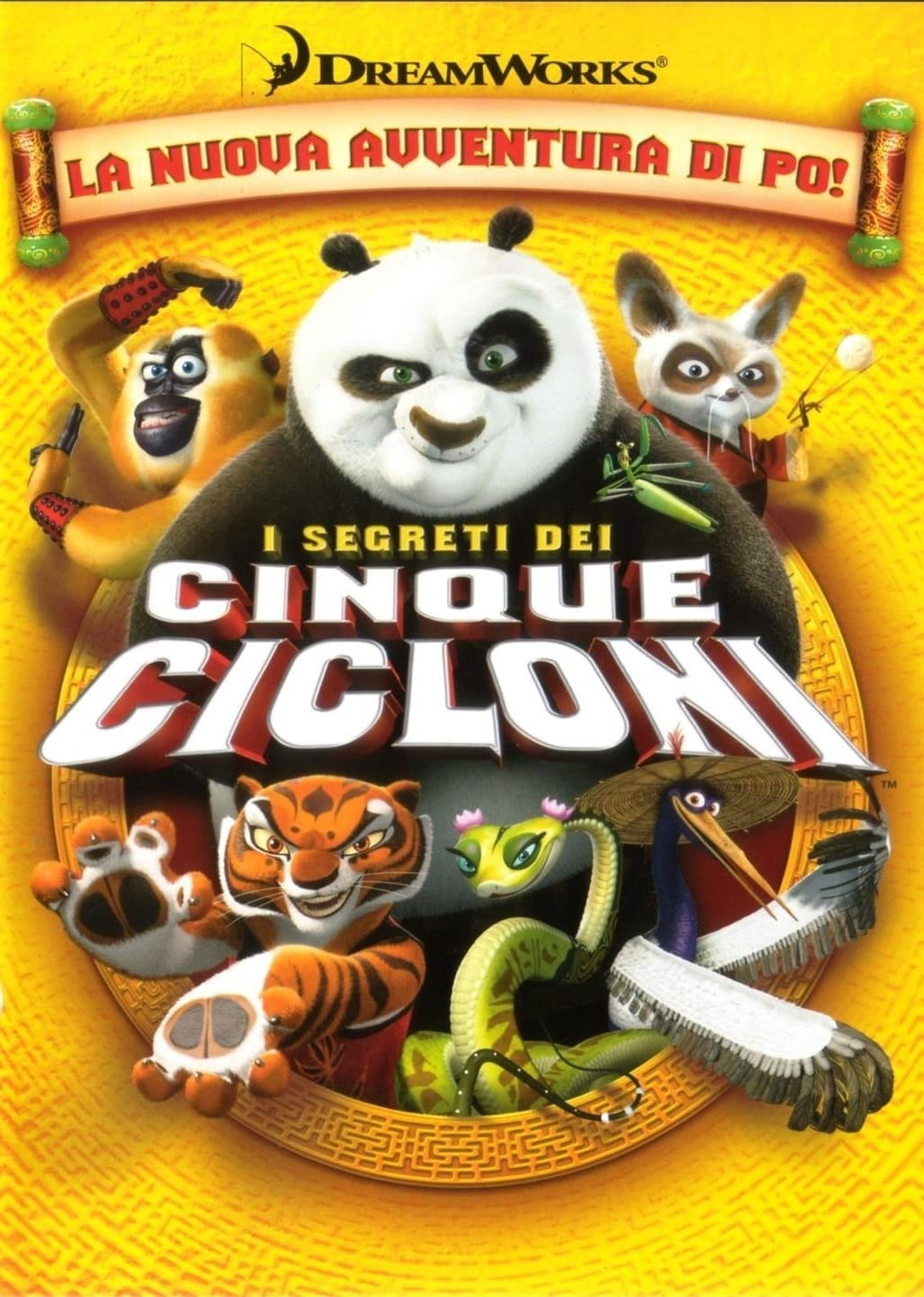 Locandina di Kung Fu Panda - I segreti dei cinque cicloni