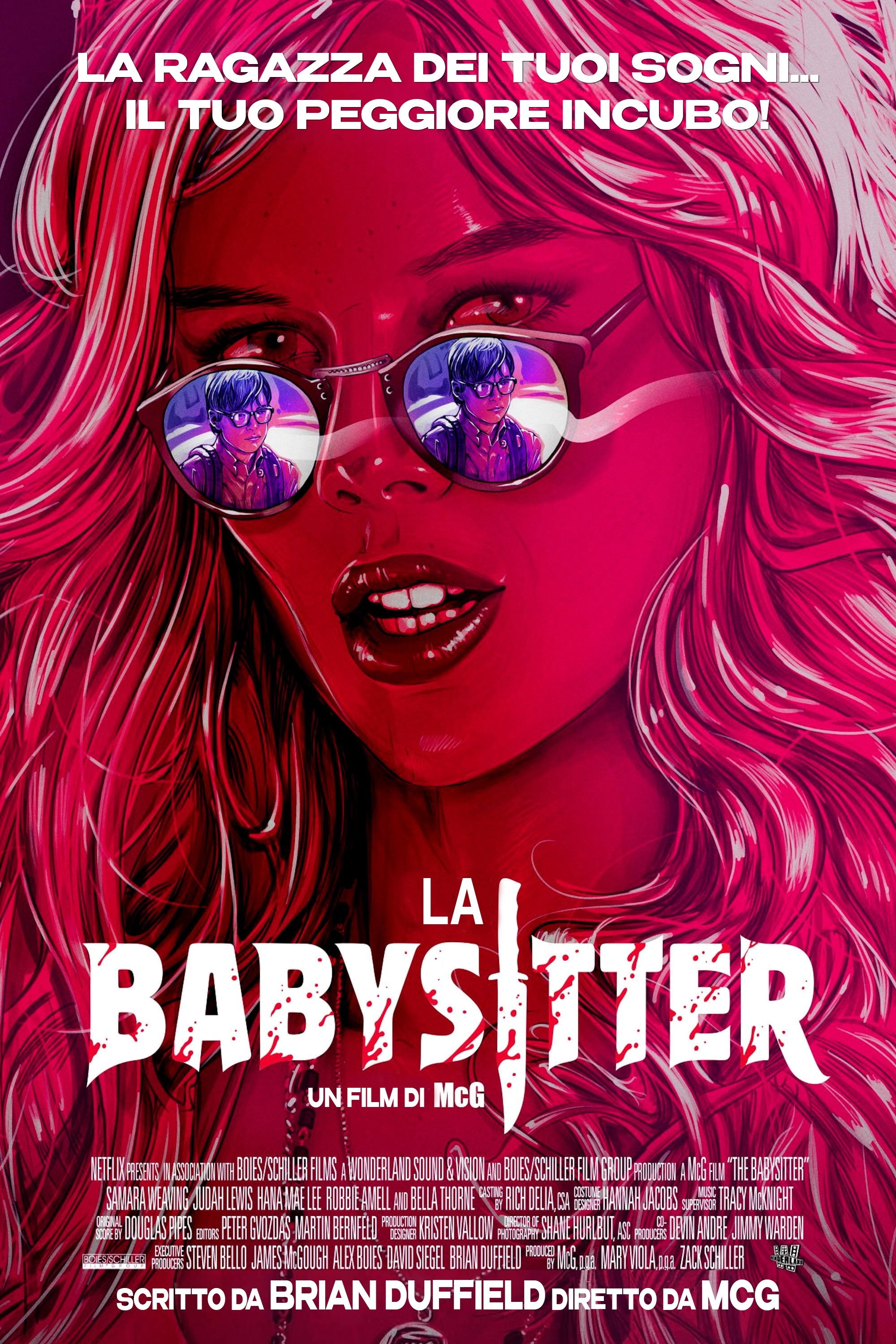 Locandina di La babysitter