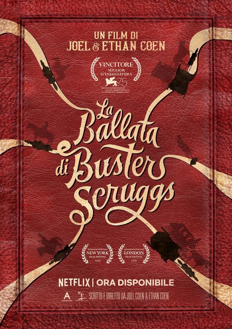 Locandina di La ballata di Buster Scruggs