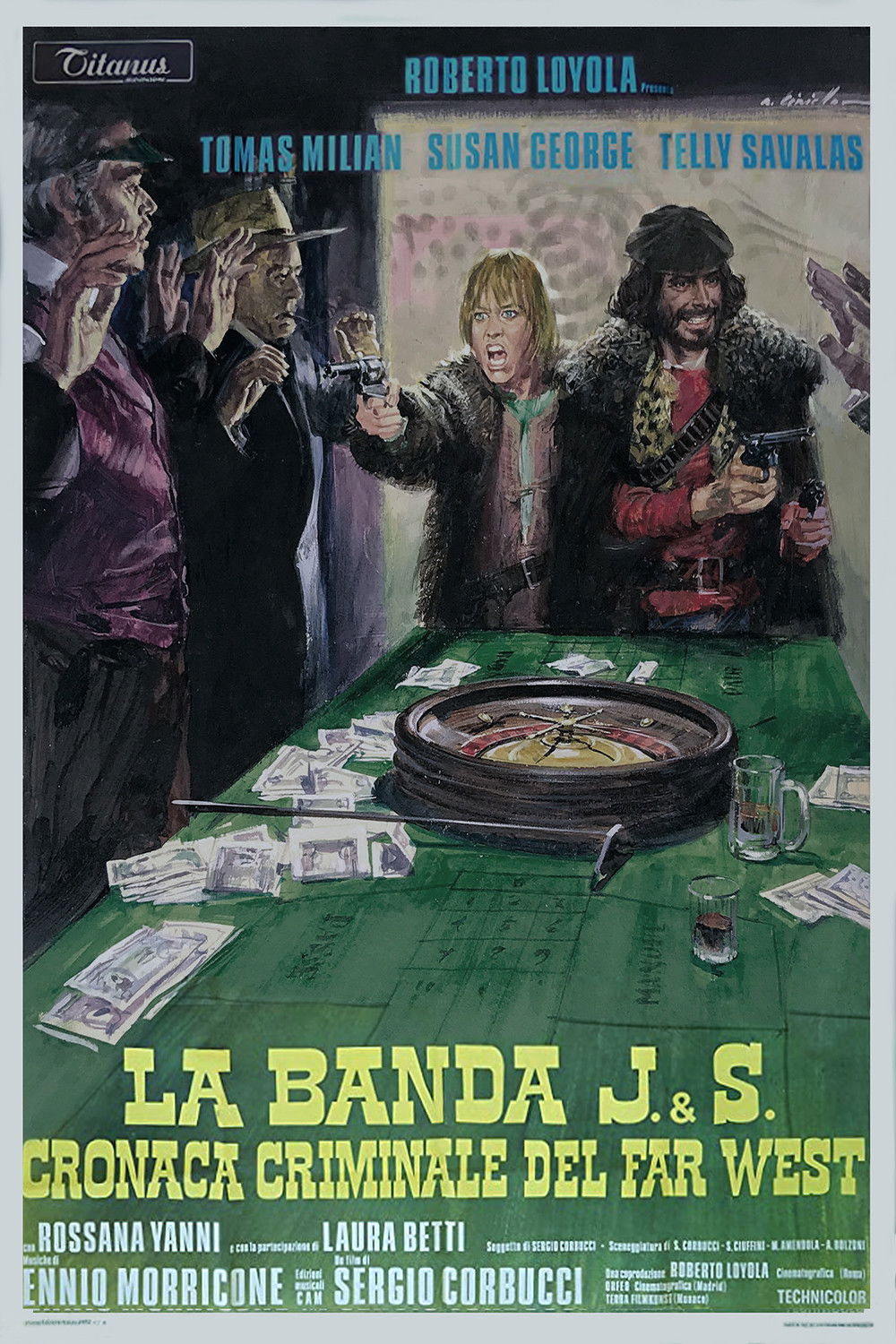 Locandina di La banda J. & S. Cronaca criminale del Far West