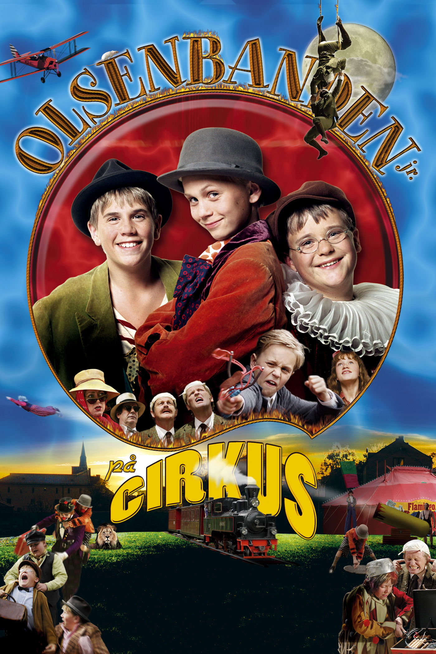 Locandina di La banda Olsen al circo