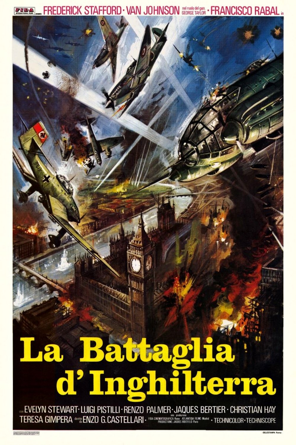 Locandina di La battaglia d'Inghilterra
