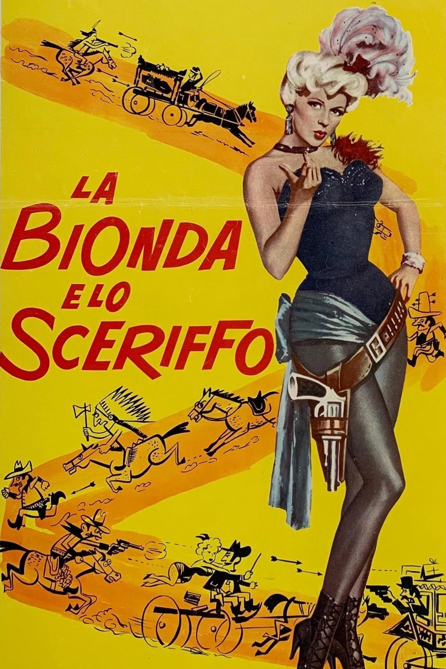 Locandina di La bionda e lo sceriffo