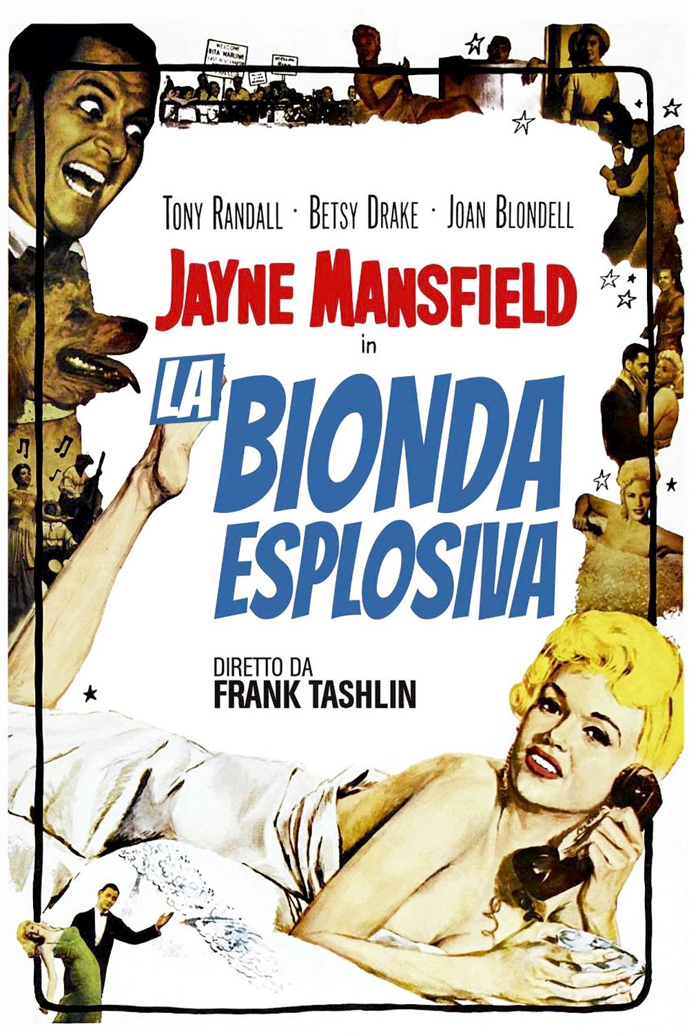 Locandina di La bionda esplosiva