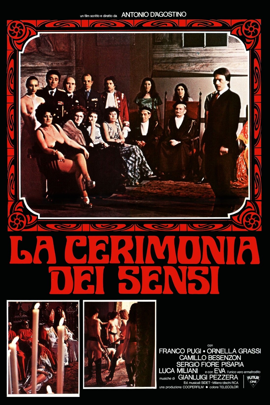 Locandina di La cerimonia dei sensi