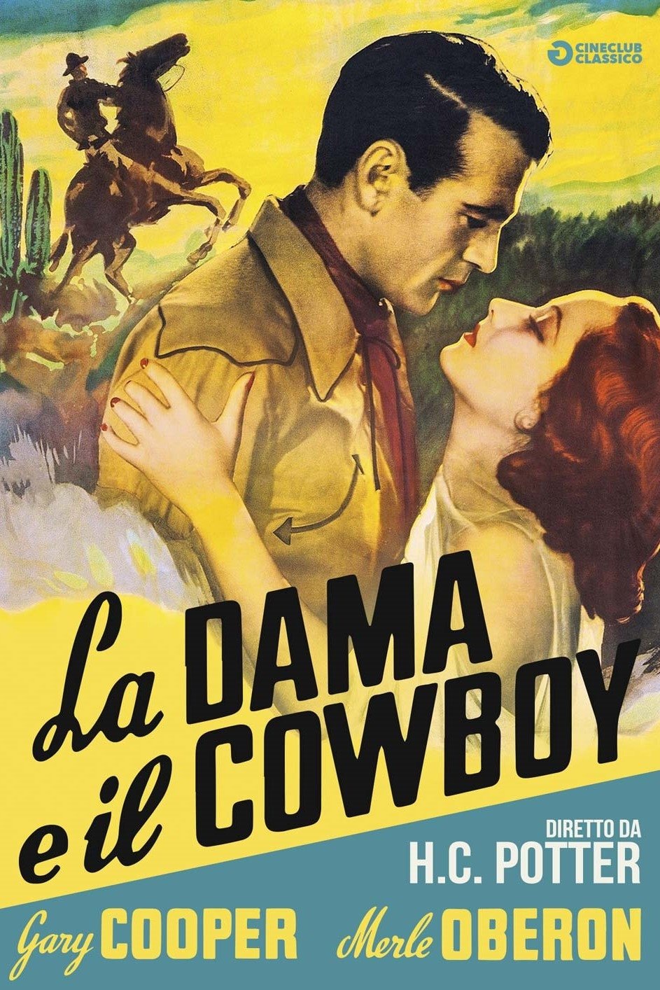 Locandina di La dama e il cowboy
