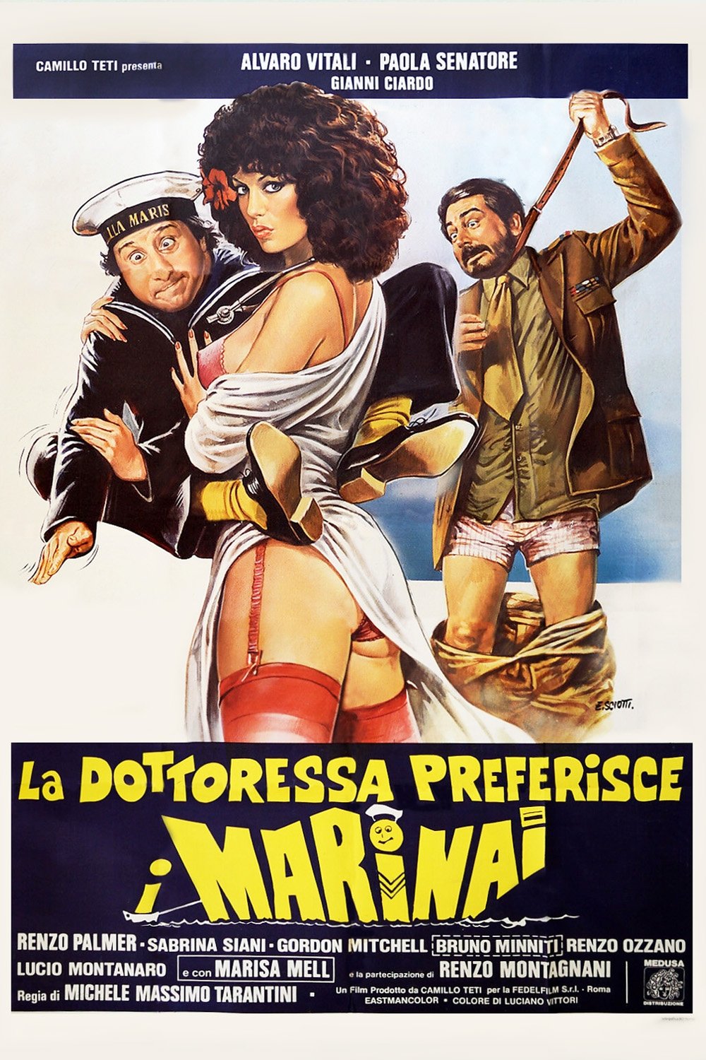 Locandina di La dottoressa preferisce i marinai