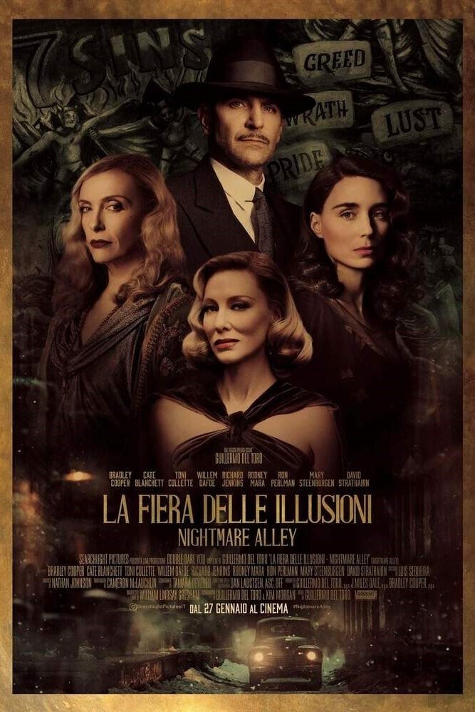Locandina di La fiera delle illusioni - Nightmare Alley