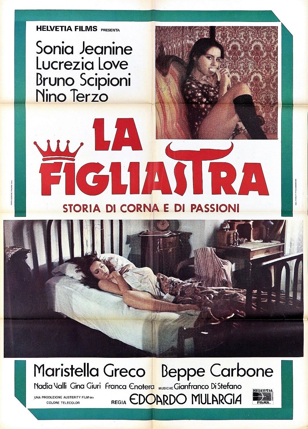 Locandina di La figliastra - Storia di corna e di passioni