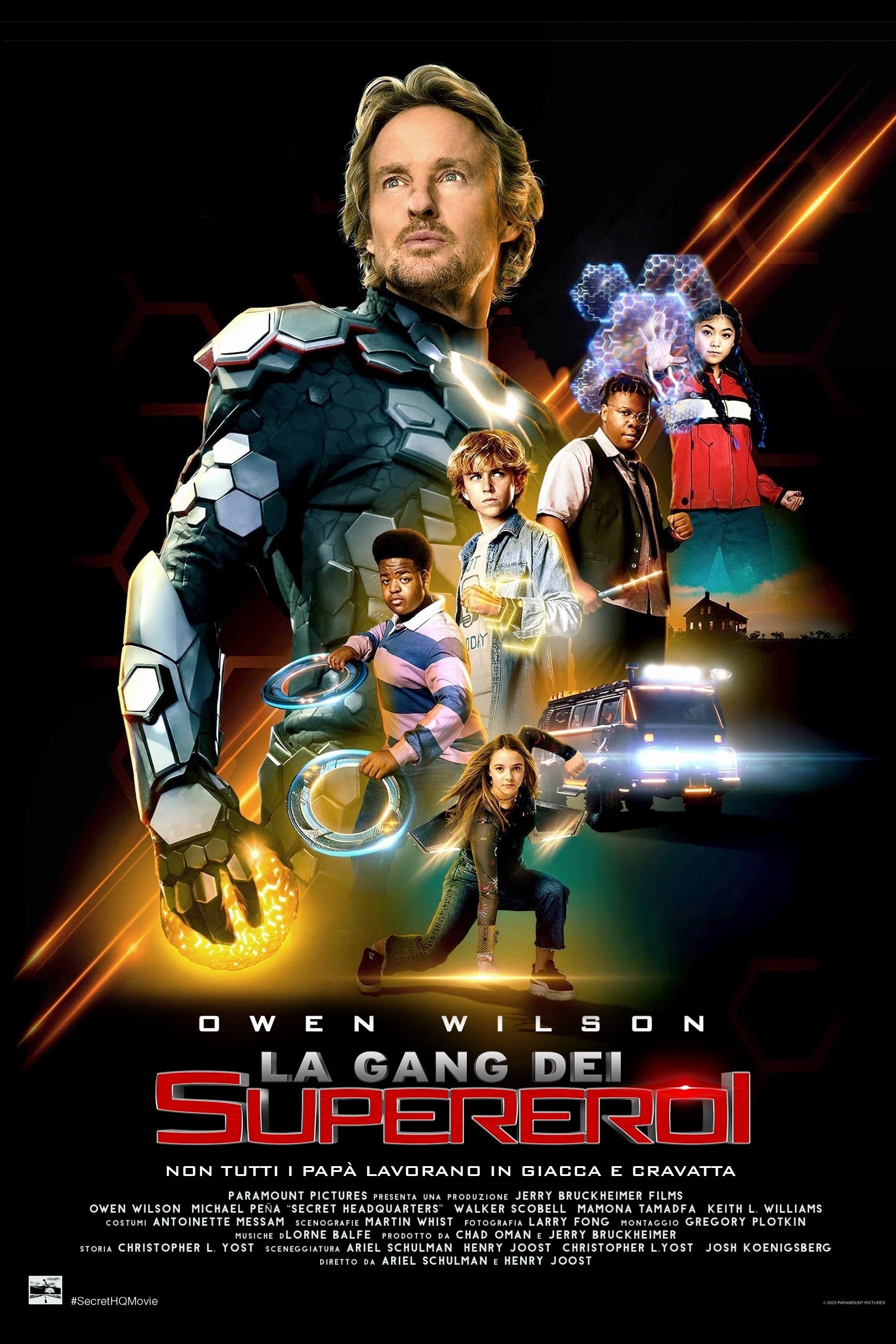 Locandina di La gang dei supereroi