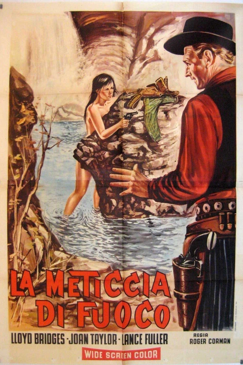 Locandina di La meticcia di fuoco