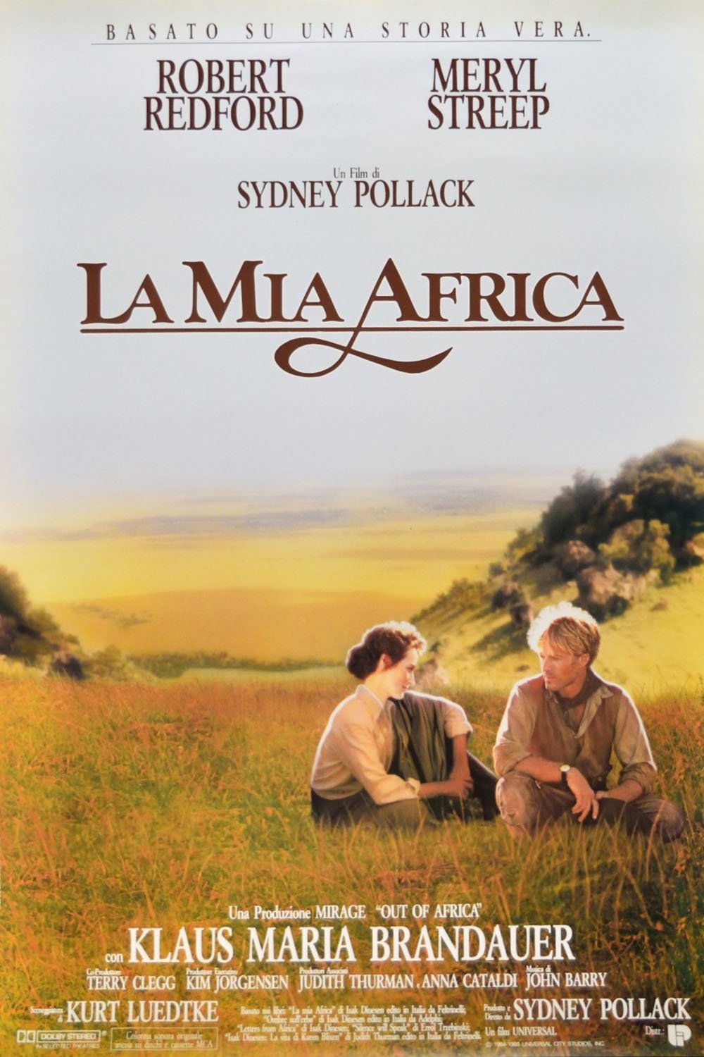 Locandina di La mia Africa