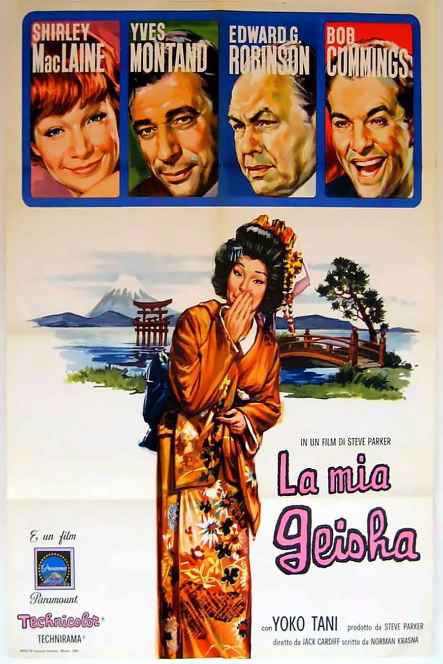 Locandina di La mia geisha