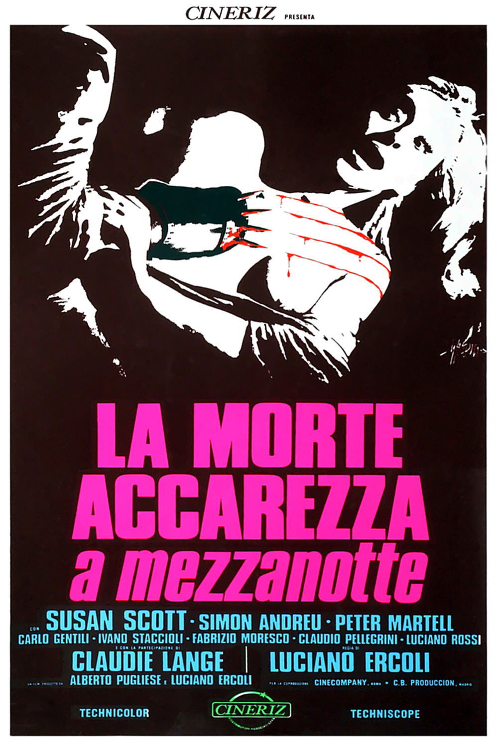 Locandina di La morte accarezza a mezzanotte