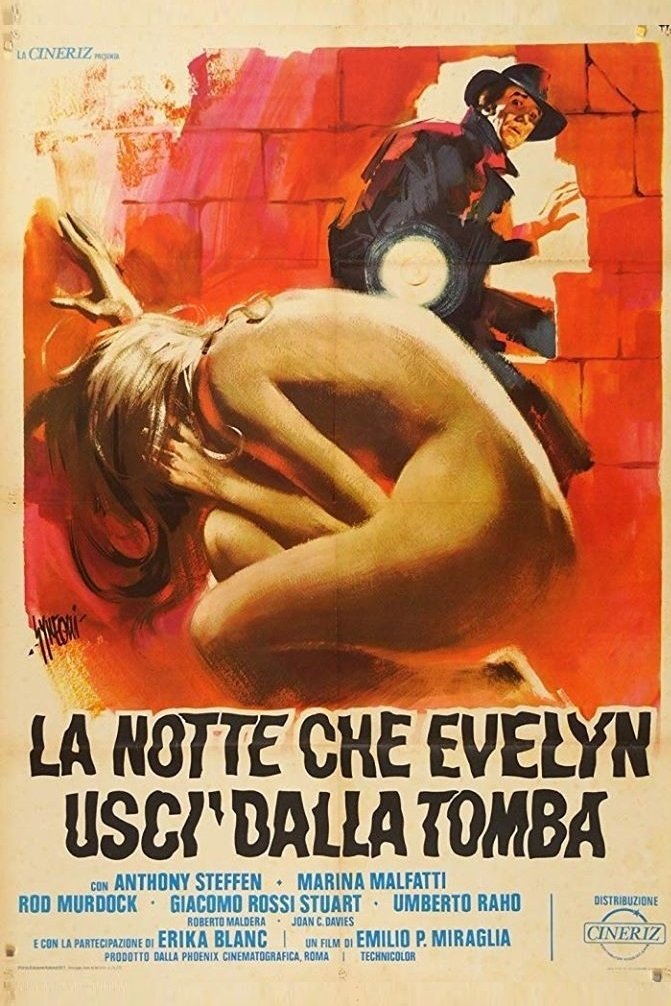 Locandina di La notte che Evelyn uscì dalla tomba