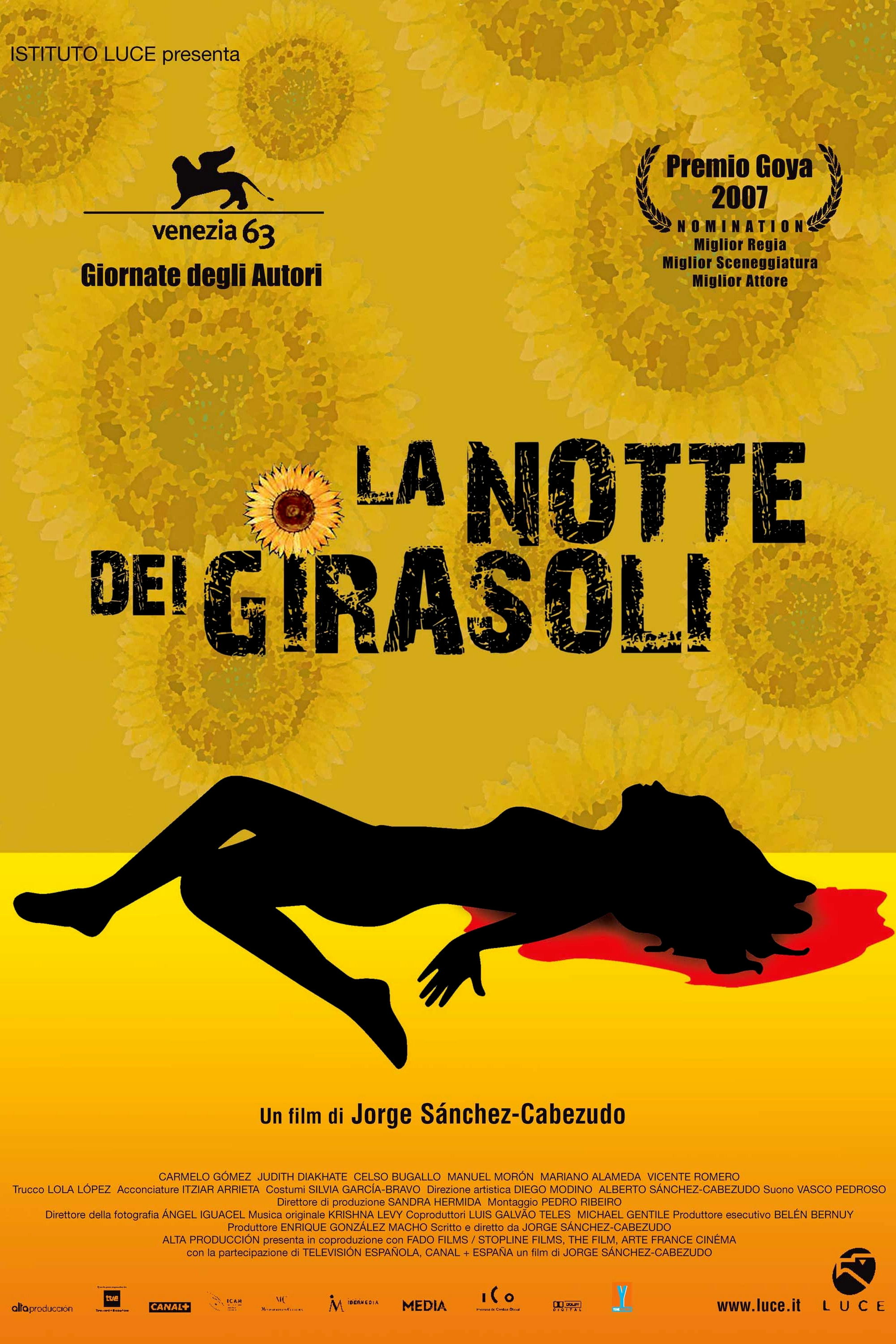 Locandina di La notte dei girasoli