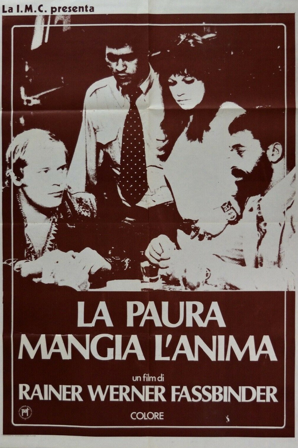 Locandina di La paura mangia l'anima