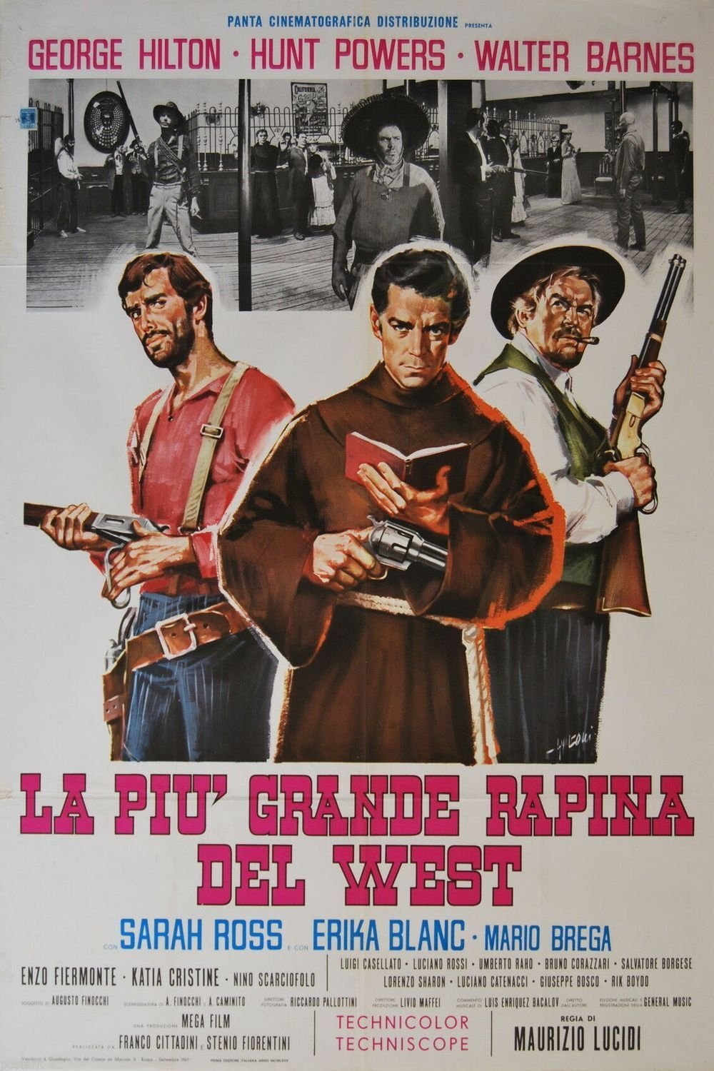 Locandina di La più grande rapina del west
