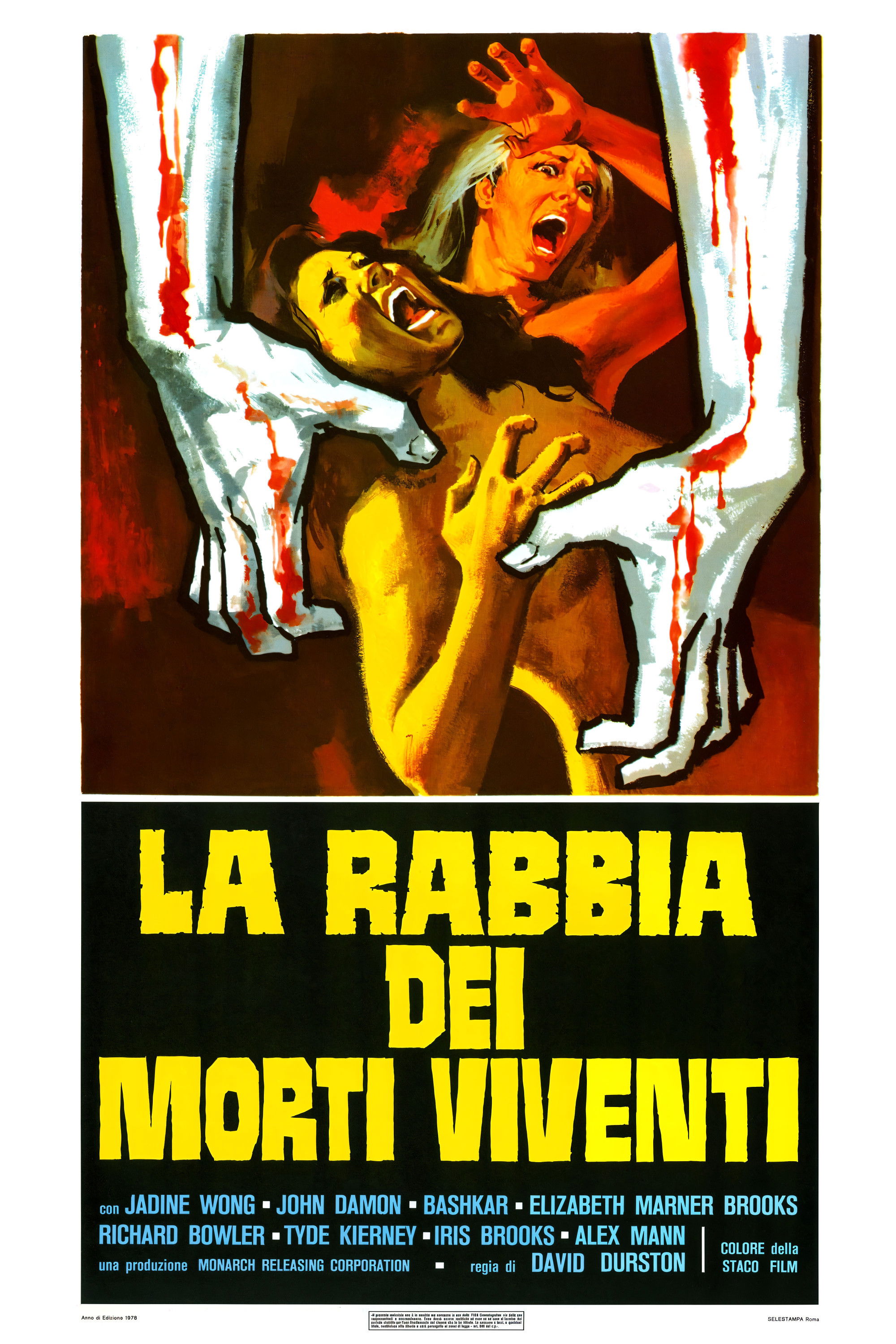Locandina di La rabbia dei morti viventi