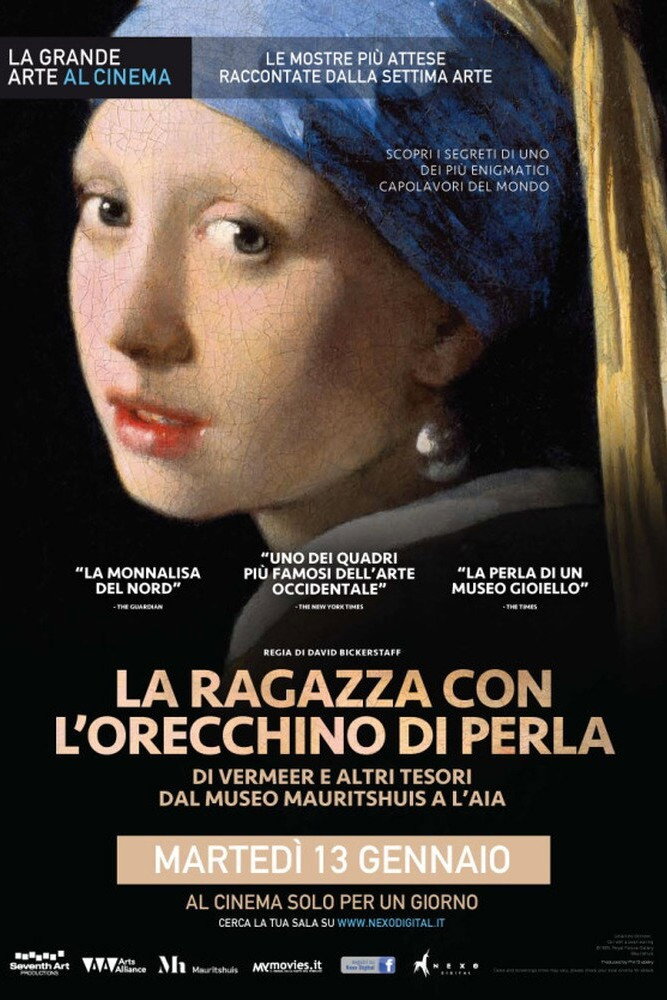 Locandina di La ragazza con l'orecchino di perla di Vermeer e altri tesori del museo Mauritshuis