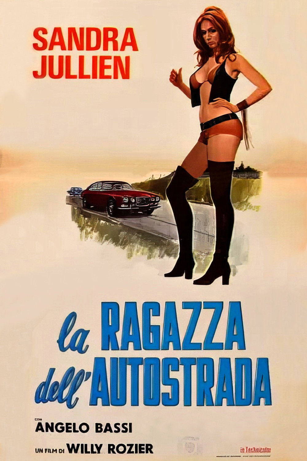 Locandina di La ragazza dell'autostrada