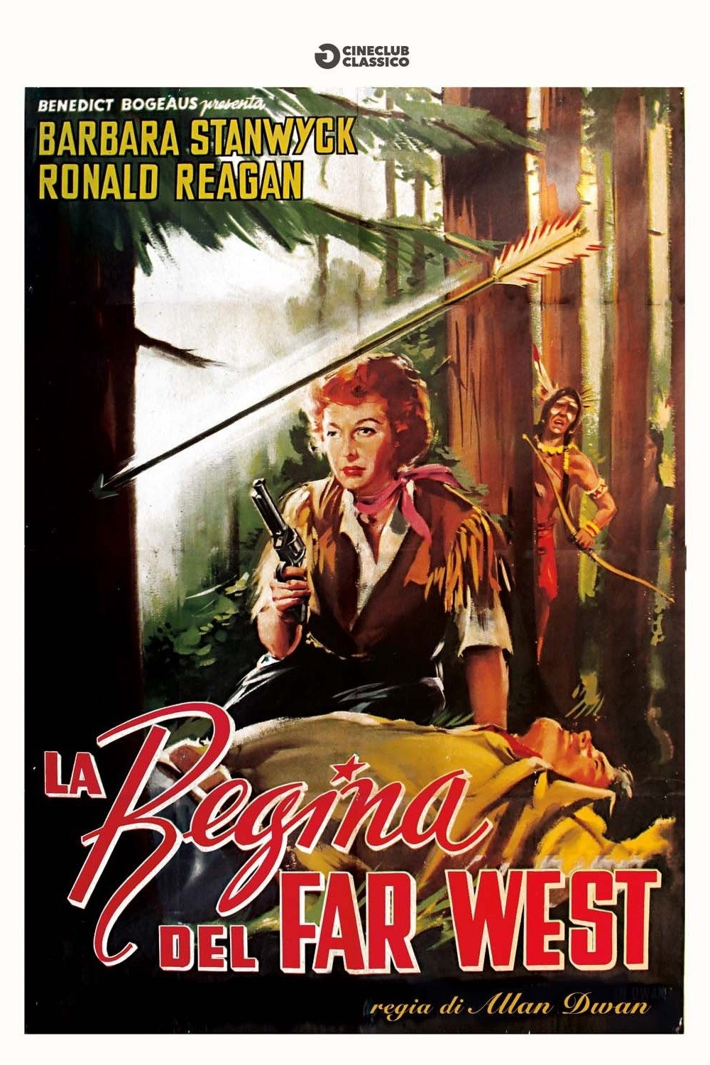 Locandina di La regina del Far West