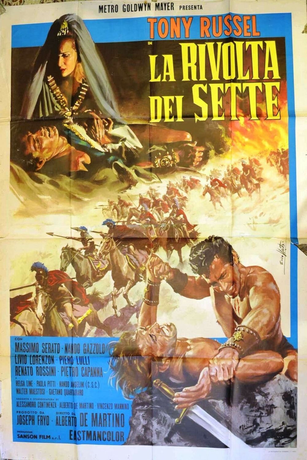 Locandina di La rivolta dei sette