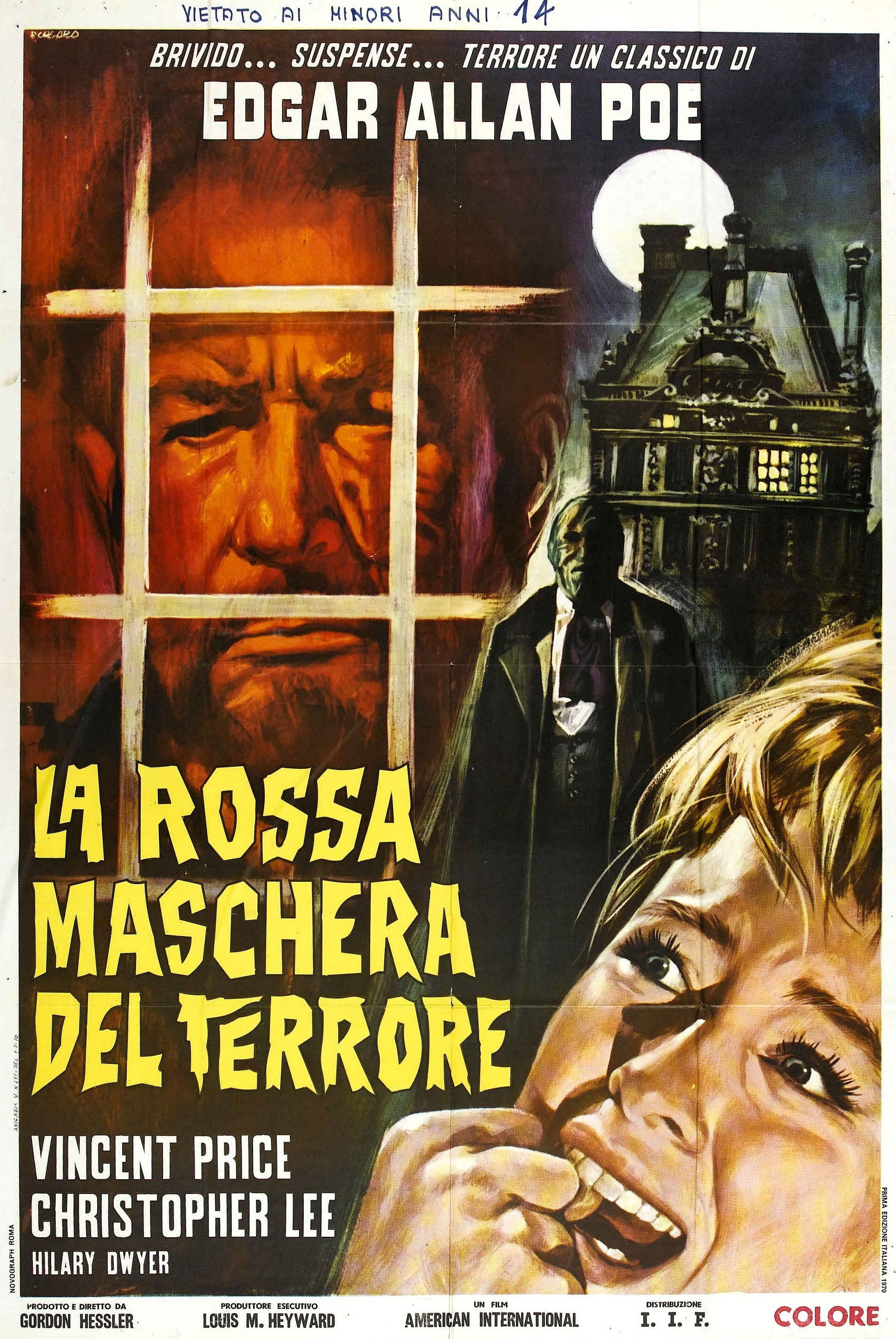 Locandina di La rossa maschera del terrore