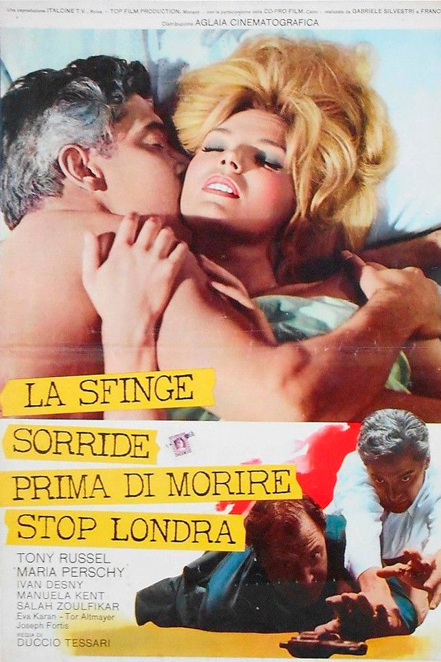 Locandina di La sfinge sorride prima di morire - stop - Londra