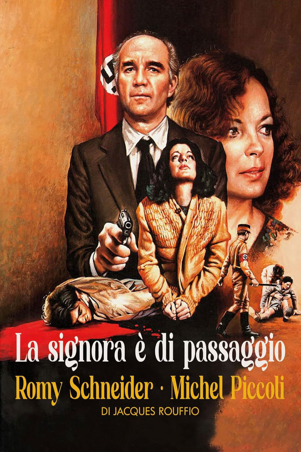 Locandina di La signora è di passaggio