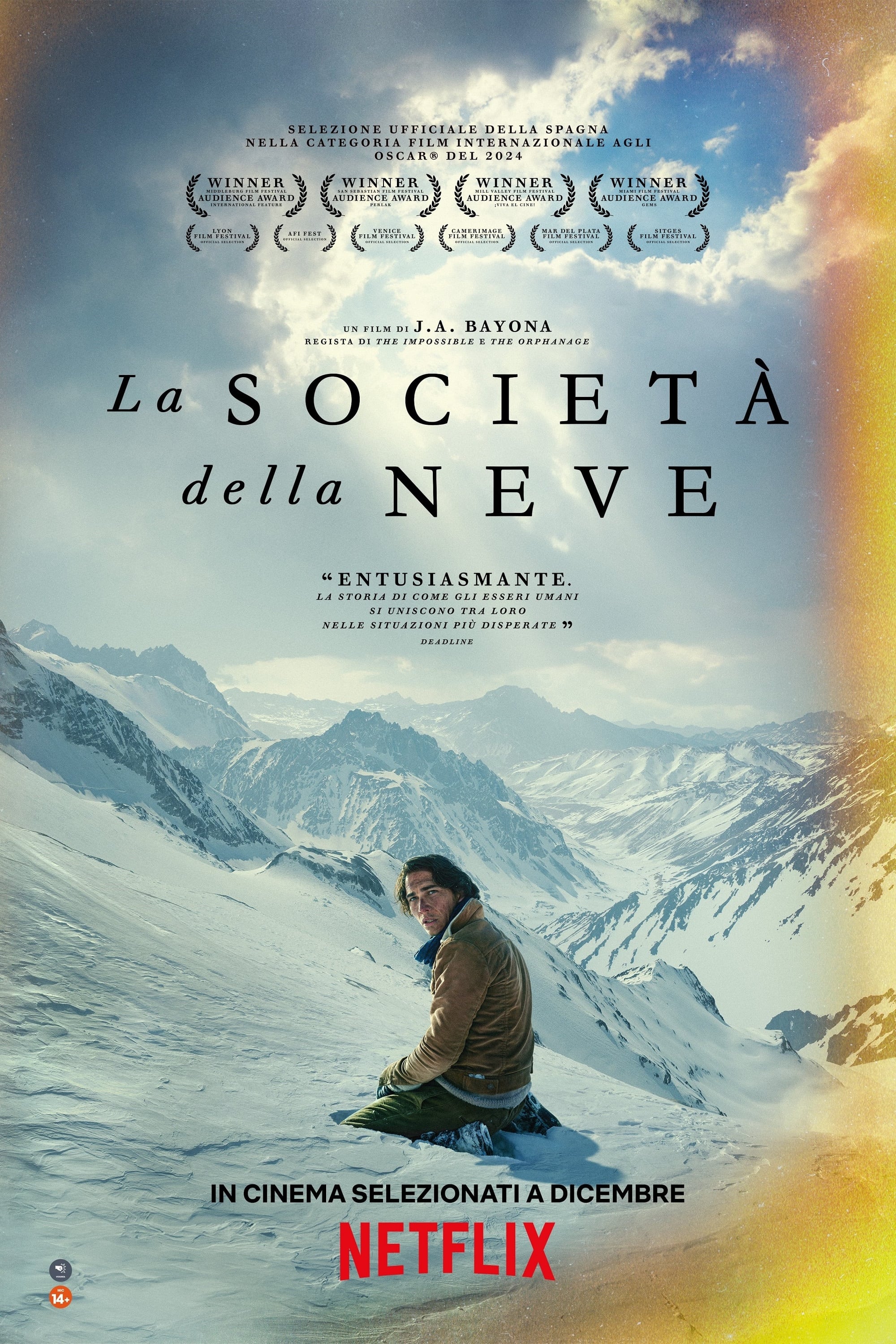 Locandina di La società della neve
