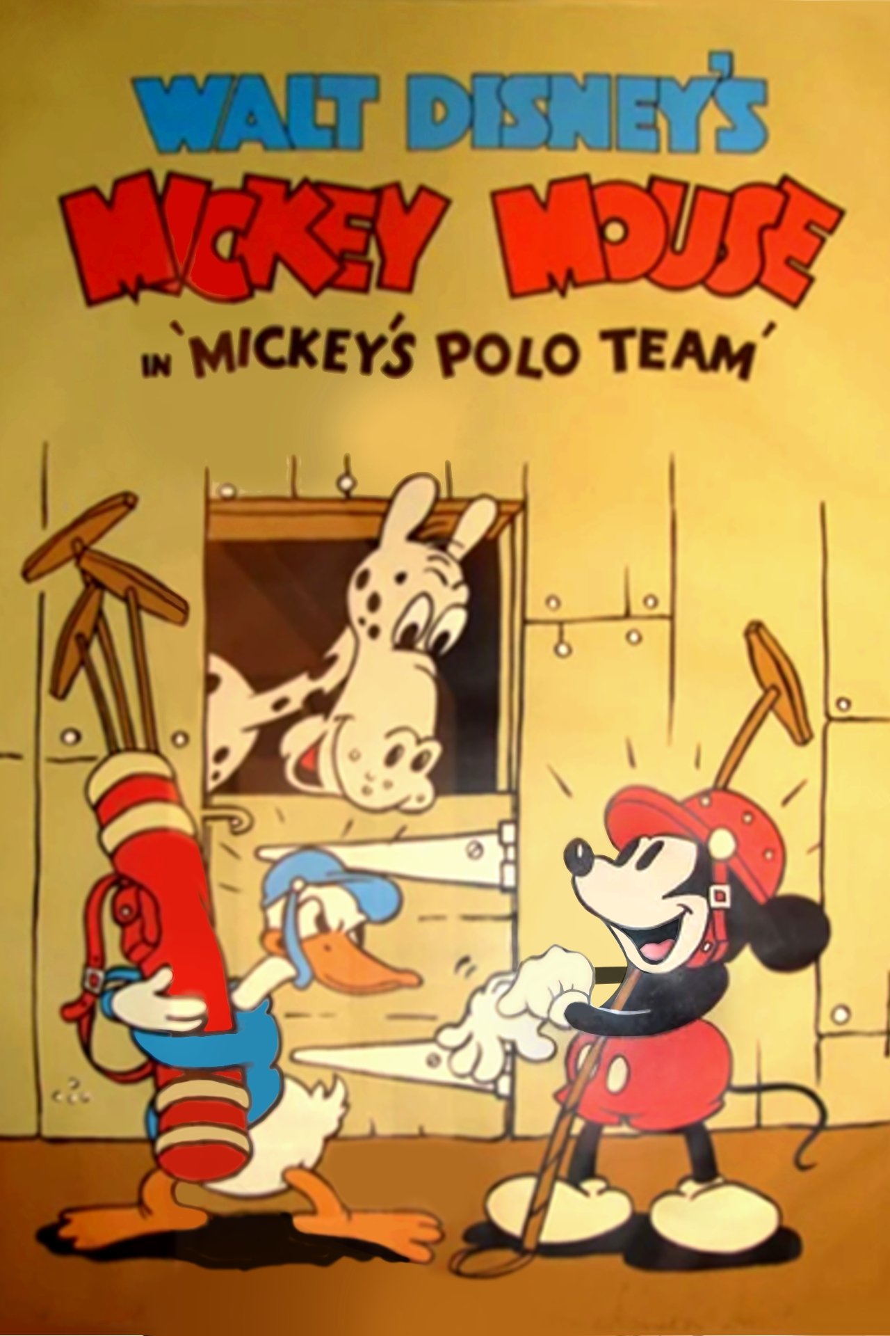 Locandina di La squadra di polo di Topolino