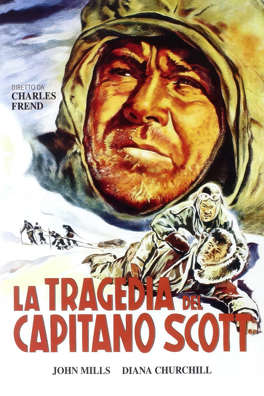Locandina di La tragedia del Capitano Scott